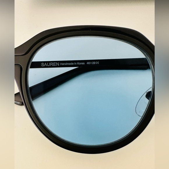 SAUREN EYEWEAR MOONLIGHT BLACK UNISEX SUNGLASSES - Picture 7 of 11